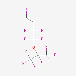 molecular formula C7H4F11IO B3028633 七氟异丙基-4-碘-1,1,2,2-四氟丁-1-基醚 CAS No. 25080-20-0