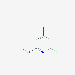 molecular formula C7H8ClNO B3028641 2-氯-6-甲氧基-4-甲基吡啶 CAS No. 25297-52-3