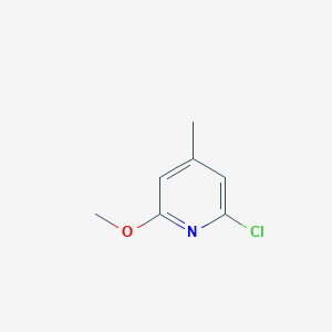 B3028641 2-Chloro-6-methoxy-4-methylpyridine CAS No. 25297-52-3