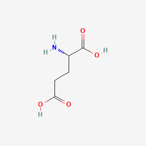 molecular formula C5H9NO4 B3028652 Glutamic acid CAS No. 25513-46-6