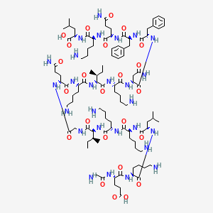 molecular formula C101H171N27O24 B3028654 CRAMP-18 (mouse) trifluoroacetate salt CAS No. 256639-17-5