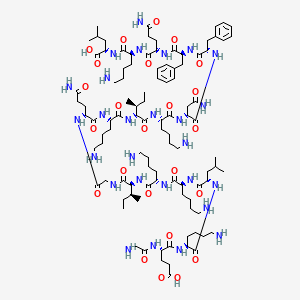 molecular formula C101H171N27O24 B3028654 CRAMP-18 (小鼠) 三氟乙酸盐 CAS No. 256639-17-5