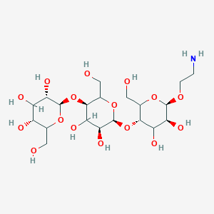 molecular formula C20H37NO16 B3028661 Gb3-beta-ethylamine CAS No. 261155-98-0