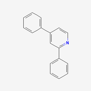 molecular formula C17H13N B3028664 2,4-二苯基吡啶 CAS No. 26274-35-1