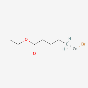 molecular formula C7H13BrO2Zn B3028670 5-Ethoxy-5-oxopentylzinc bromide CAS No. 265330-98-1