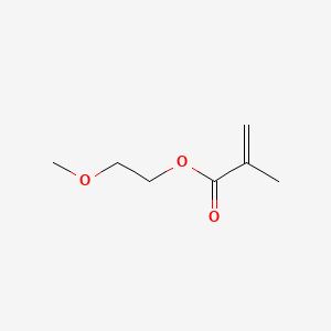 molecular formula C7H12O3 B3028682 甲氧基乙基甲基丙烯酸酯 CAS No. 26915-72-0