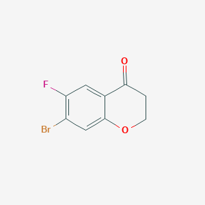 7-Bromo-6-fluorochroman-4-one