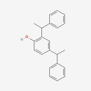 molecular formula C22H22O B3028694 2,4-双(1-苯乙基)苯酚 CAS No. 2769-94-0