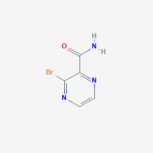 molecular formula C5H4BrN3O B3028697 3-Bromopyrazine-2-carboxamide CAS No. 27825-22-5
