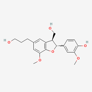 molecular formula C20H24O6 B3028707 Dihydrodehydrodiconiferyl alcohol CAS No. 28199-69-1