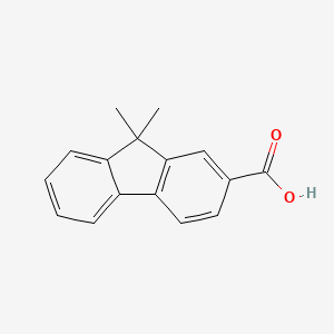 molecular formula C16H14O2 B3028710 9,9-二甲基芴-2-羧酸 CAS No. 28320-62-9