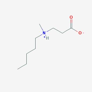 3-(Methylpentylamino)propanoic acid