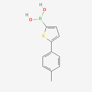 molecular formula C11H11BO2S B3028733 5-(4-Methylphenyl)thiophene-2-boronic acid CAS No. 296768-49-5