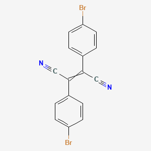 molecular formula C16H8Br2N2 B3028761 2,3-Bis(4-bromophenyl)fumaronitrile CAS No. 315203-26-0