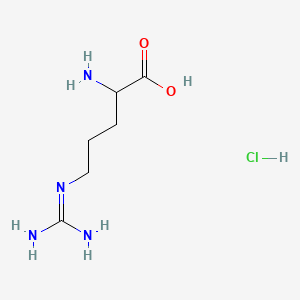 molecular formula C6H15ClN4O2 B3028774 DL-盐酸精氨酸 CAS No. 32042-43-6