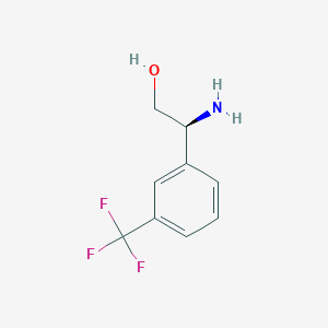 molecular formula C9H10F3NO B3028788 (S)-2-Amino-2-(3-trifluoromethylphenyl)ethanol CAS No. 325152-99-6