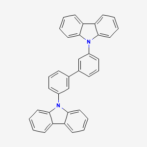 molecular formula C36H24N2 B3028818 3,3'-二(9H-咔唑-9-基)-1,1'-联苯 CAS No. 342638-54-4