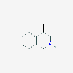 molecular formula C10H13N B3028831 (R)-4-Methyl-1,2,3,4-tetrahydroisoquinoline CAS No. 350508-38-2