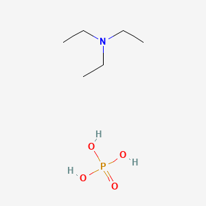 molecular formula C6H18NO4P B3028843 Triethylamine phosphate CAS No. 35365-94-7