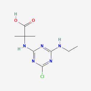 molecular formula C9H14ClN5O2 B3028867 Cyanazine acid CAS No. 36576-43-9
