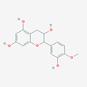 molecular formula C16H16O6 B030289 4'-O-甲基儿茶素 CAS No. 69912-75-0