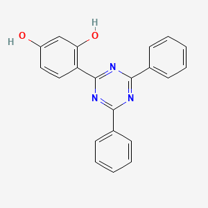 4-(4,6-Diphenyl-1,3,5-triazin-2-yl)benzene-1,3-diol