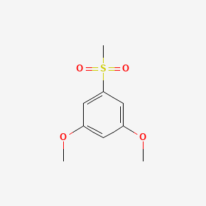 molecular formula C9H12O4S B3028905 1-(Methanesulfonyl)-3,5-dimethoxybenzene CAS No. 38452-46-9