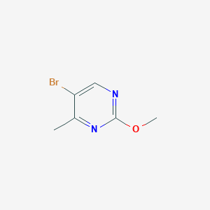 molecular formula C6H7BrN2O B3028911 5-Bromo-2-methoxy-4-methylpyrimidine CAS No. 38696-23-0