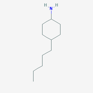 molecular formula C11H23N B3028914 4-Pentylcyclohexanamine CAS No. 38793-01-0