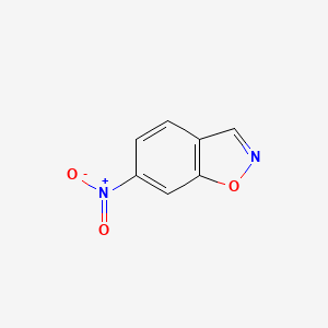 molecular formula C7H4N2O3 B3028926 6-硝基苯并[D]异噁唑 CAS No. 39835-08-0