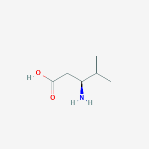 molecular formula C6H13NO2 B3028935 (S)-3-氨基-4-甲基戊酸 CAS No. 40469-85-0