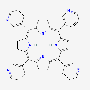 molecular formula C40H26N8 B3028943 Tetra(3-pyridyl)porphyrin CAS No. 40882-83-5
