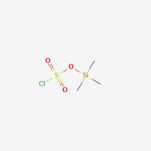molecular formula C3H9ClO3SSi B3028968 Trimethylsilyl chlorosulphate CAS No. 4353-77-9