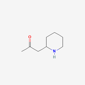 molecular formula C8H15NO B3028974 Pelletierine CAS No. 4396-01-4