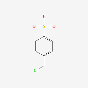 molecular formula C7H6ClFO2S B3028987 4-(氯甲基)苯磺酰氟 CAS No. 455-21-0