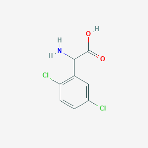 molecular formula C8H7Cl2NO2 B3029036 2-amino-2-(2,5-dichlorophenyl)acetic Acid CAS No. 500695-97-6