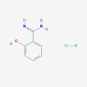 molecular formula C7H9ClN2O B3029038 2-Hydroxybenzimidamide hydrochloride CAS No. 501904-25-2