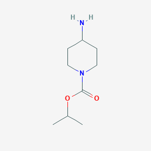molecular formula C9H18N2O2 B3029040 Isopropyl 4-aminopiperidine-1-carboxylate CAS No. 502931-34-2