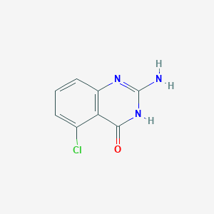 molecular formula C8H6ClN3O B3029049 2-amino-5-chloroquinazolin-4(3H)-one CAS No. 50440-85-2