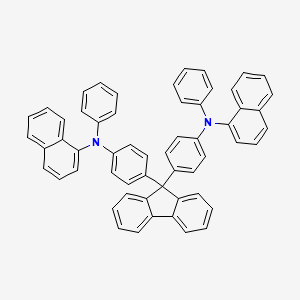 molecular formula C57H40N2 B3029058 9,9-Bis[4-(N,N'-bis-naphthalen-2-yl-N,N'-bis-phenyl-amino)-phenyl]-9H-fluorene CAS No. 510775-24-3