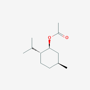 molecular formula C12H22O2 B3029068 (1S,2R,5S)-2-异丙基-5-甲基环己基乙酸酯 CAS No. 5157-89-1
