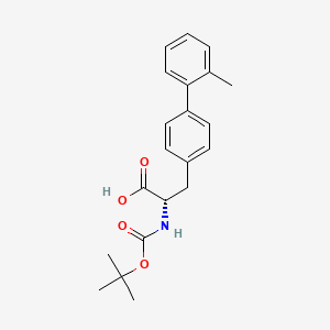 molecular formula C21H25NO4 B3029071 N-Boc-4-(2-Methylphenyl)-L-phenylalanine CAS No. 516521-47-4
