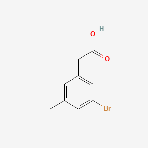 molecular formula C9H9BrO2 B3029072 (3-Bromo-5-methylphenyl)acetic acid CAS No. 51719-66-5