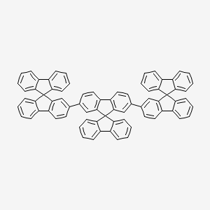 molecular formula C75H44 B3029077 2,2'':7'',2''''-三-9,9'-螺并[9H-芴] CAS No. 518997-91-6
