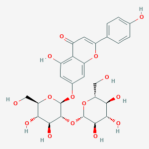 molecular formula C27H30O15 B3029084 Apigenin-7-O-sophroside CAS No. 52073-83-3