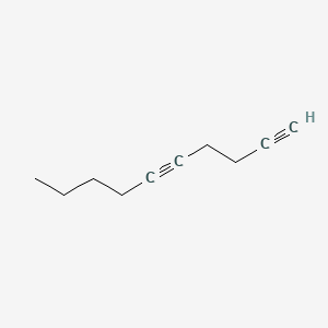 molecular formula C10H14 B3029129 1,5-癸二炔 CAS No. 53963-03-4