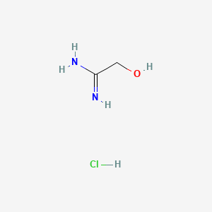 molecular formula C2H6ClN2O- B3029131 2-羟基乙酰胺盐酸盐 CAS No. 54198-71-9