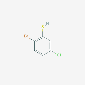 molecular formula C6H4BrClS B3029135 2-溴-5-氯苯硫醇 CAS No. 54404-02-3