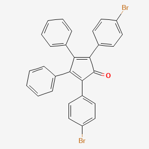 B3029136 2,5-Bis(4-bromophenyl)-3,4-diphenylcyclopenta-2,4-dien-1-one CAS No. 54523-24-9