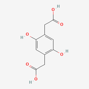 B3029139 2,5-Dihydroxy-p-benzenediacetic acid CAS No. 5488-16-4